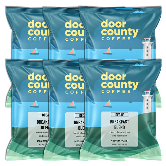 Breakfast Blend DECAF Medium Roast Ground, 1.5oz,